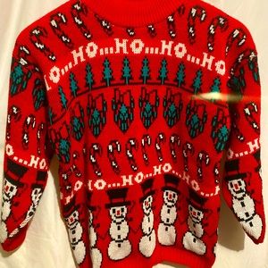 ACTUAL VINTAGE XMAS SWEATER!!